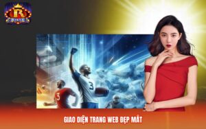 Giao diện trang web đẹp mắt