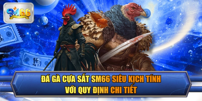 Đá Gà Cựa Sắt SM66 Siêu Kịch Tính Với Quy Định Chi Tiết